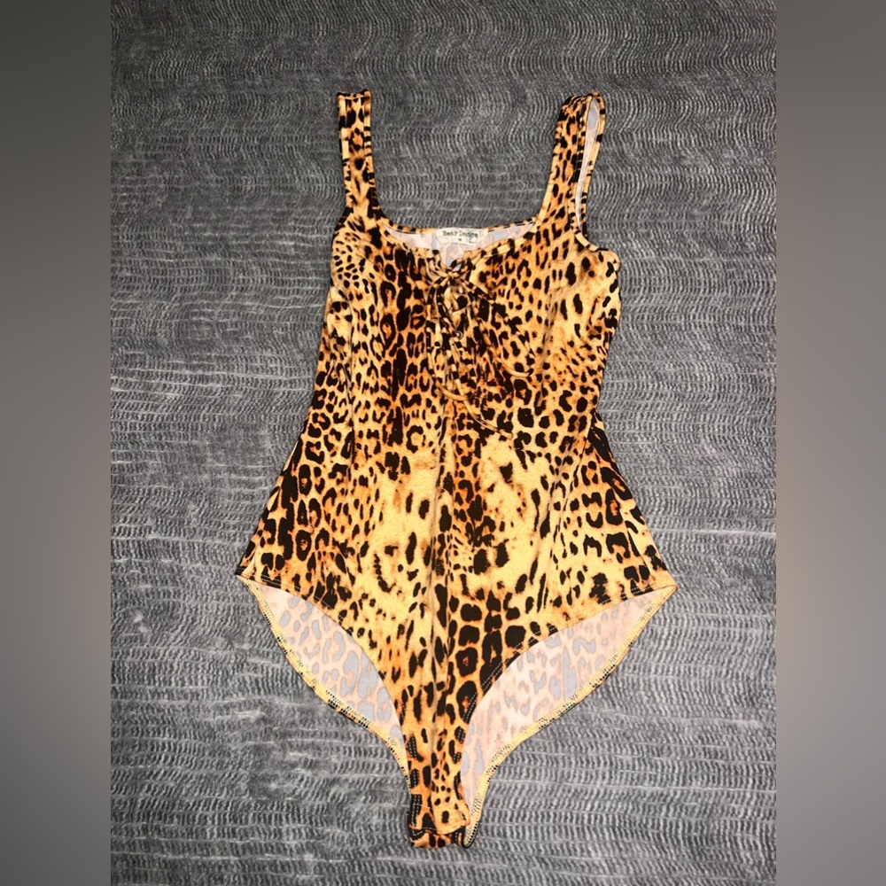 Windsor cheetah body suit